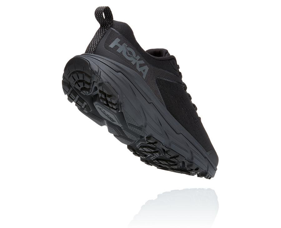 Trail Shoes Mens - Hoka One One Challenger ATR 6 - Black - SEYZXKI-96